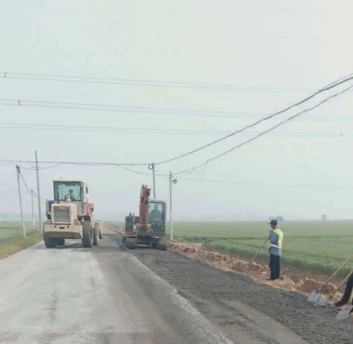 韓廟鎮加速推進鎮域道路建設，構建現代化交通網絡